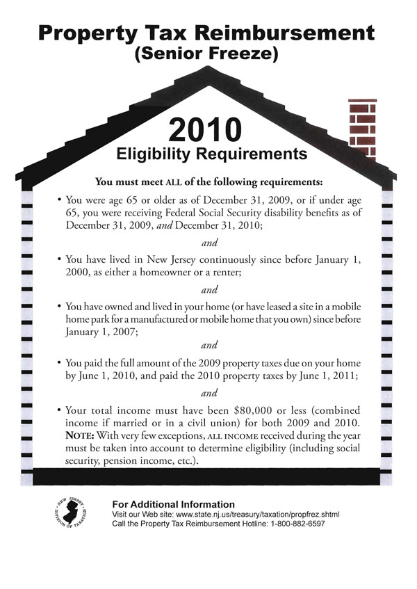 senior freeze property tax reimbursement